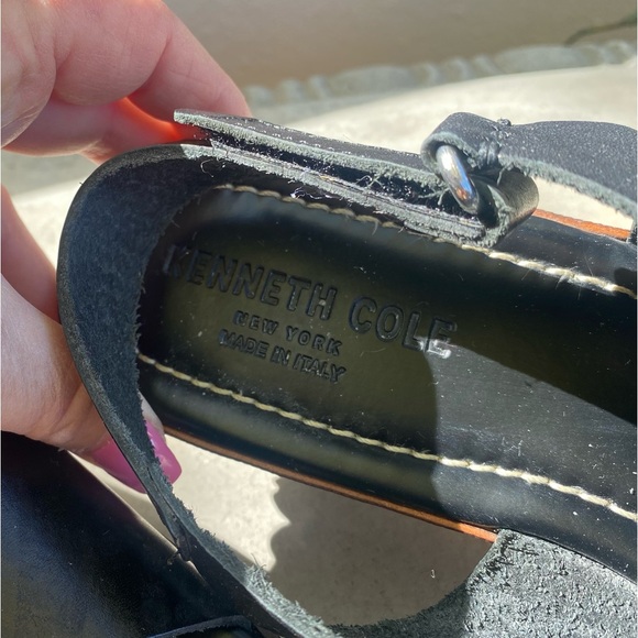 Kenneth Cole Mila Black Sandals 8.5 - Picture 8 of 9
